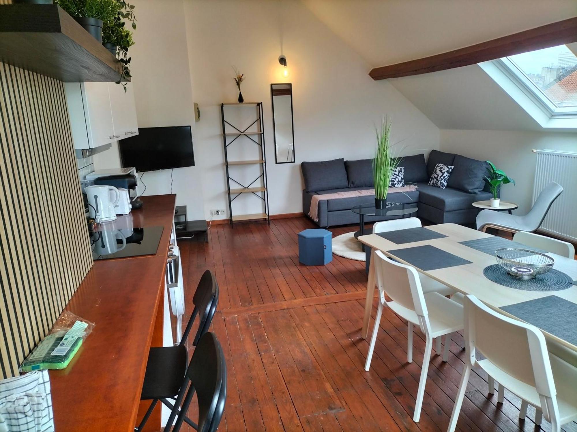 New Cozy Apartments In Porte De Hal Brüssel Exterior foto